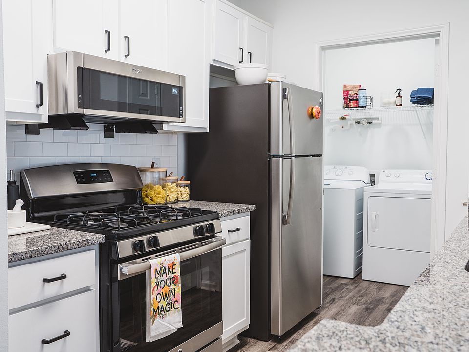 Renovated kitchen with energy-efficient stainless-steel appliances