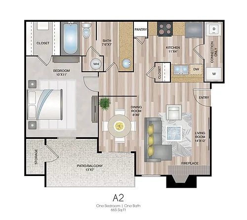 Floor plan A2