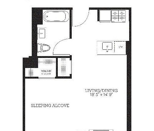 2nd image of 15 Dunham Pl APT 5H