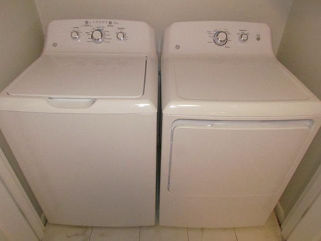 New GE washer and dryer