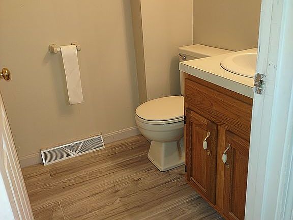 Downstairs half bath