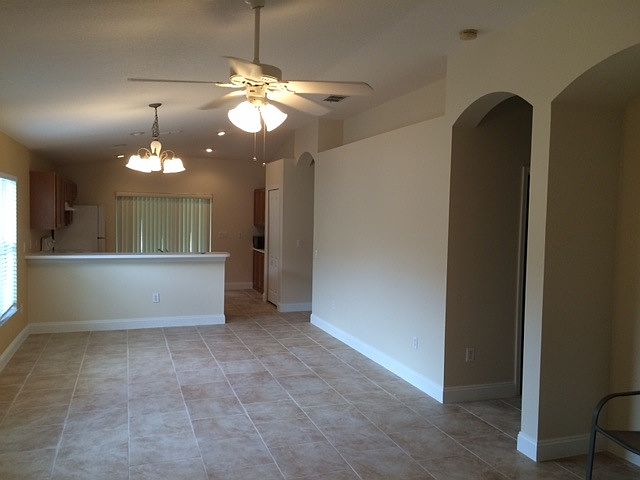 living room as seen from the front door
