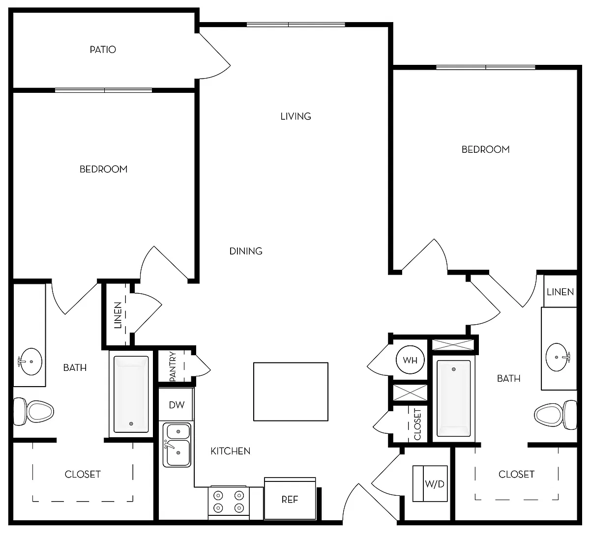 Floor plan Palisades (g)