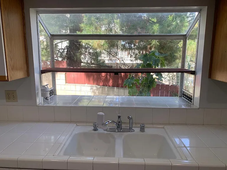 View from kitchen window