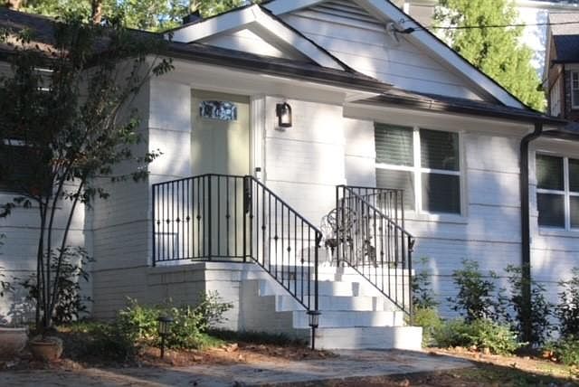 Front entry.
