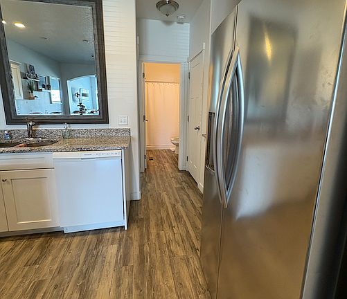 Kitchen and Bathroom off kitchen area