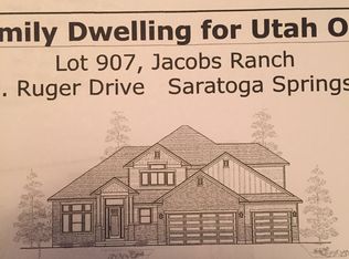 493 W Ruger Dr, Saratoga Springs, UT 84045