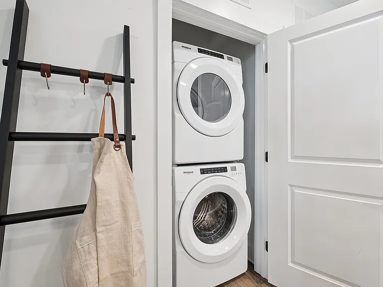 Laundry made easy with convenient in-home appliances