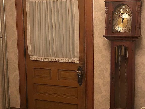 Inside the front door