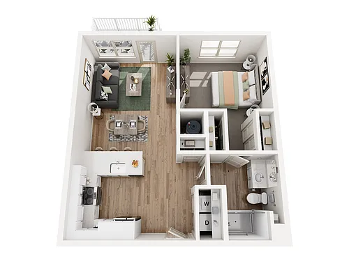 Floor plan Oak