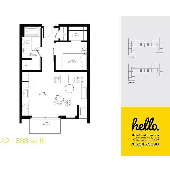 Floor plan A2