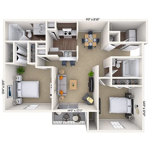Floor plan The Preakness