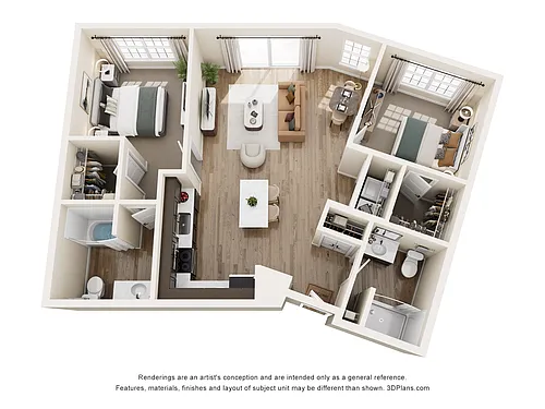 Floor plan Waverly