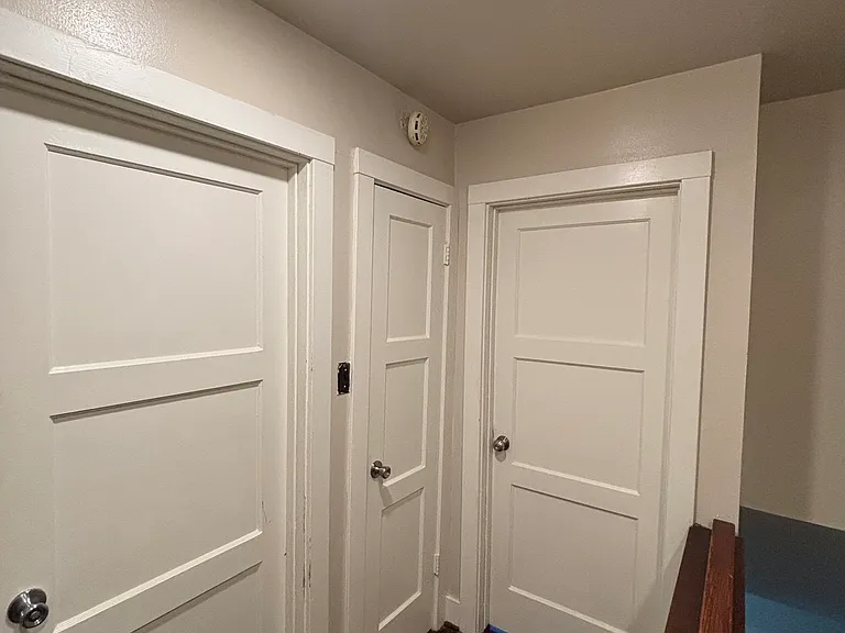 upstairs