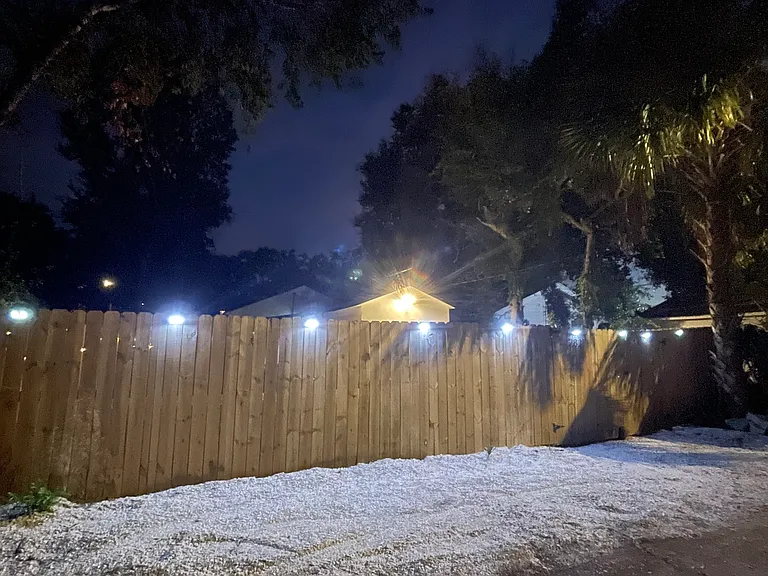 Back of the home