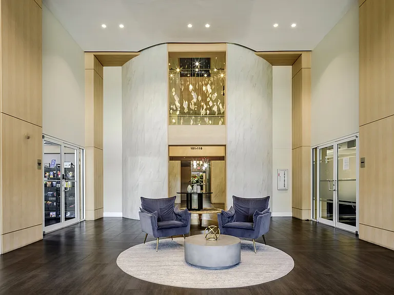 Office Lobby with Comfortable Seating