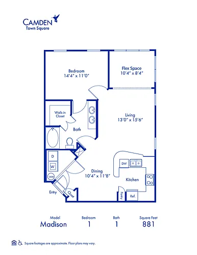 Floor plan Madison