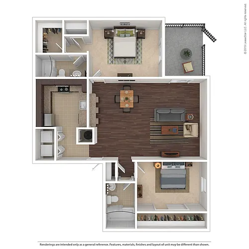 Floor plan Southern Magnolia