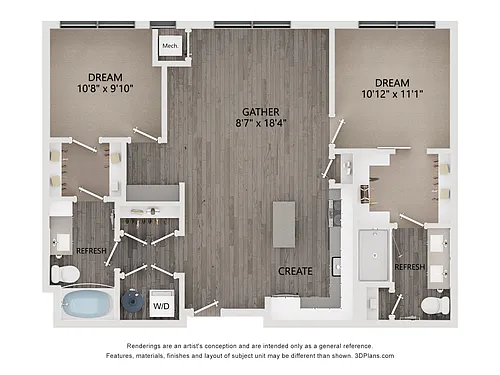 Floor plan D16