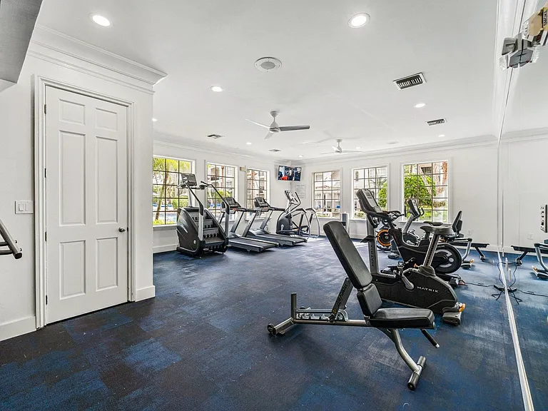 Our fitness center offers a variety of state-of-the-art equipment