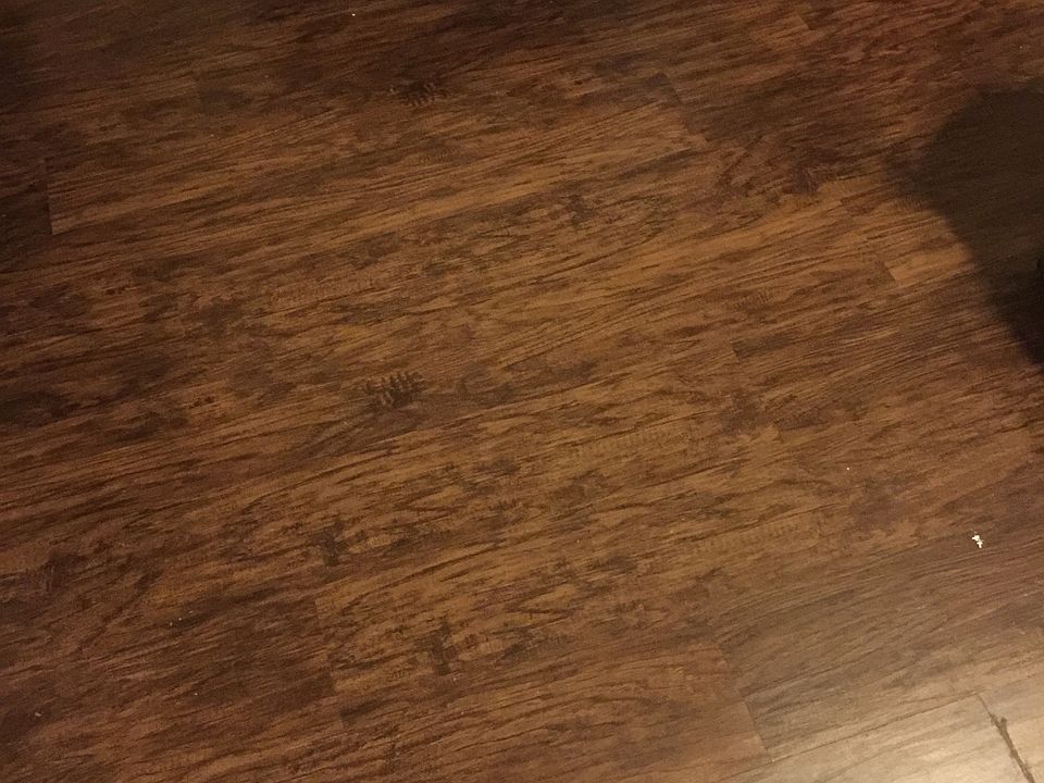 Luxury vinyl planking 