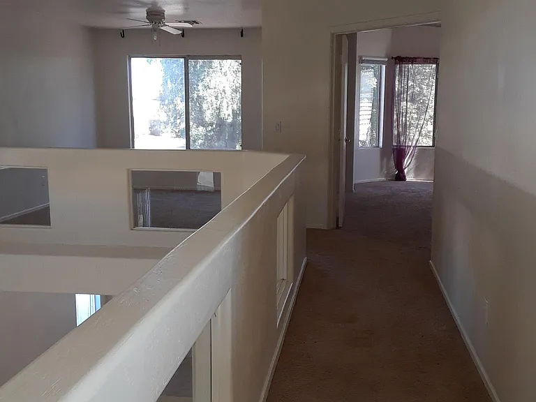 Upstairs entry to master Bedroom on right side
the left side is large loft area