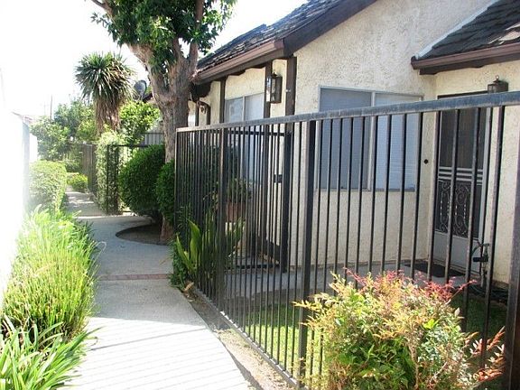 walkway & front yard
