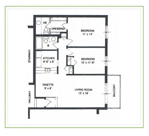 Floor plan 338