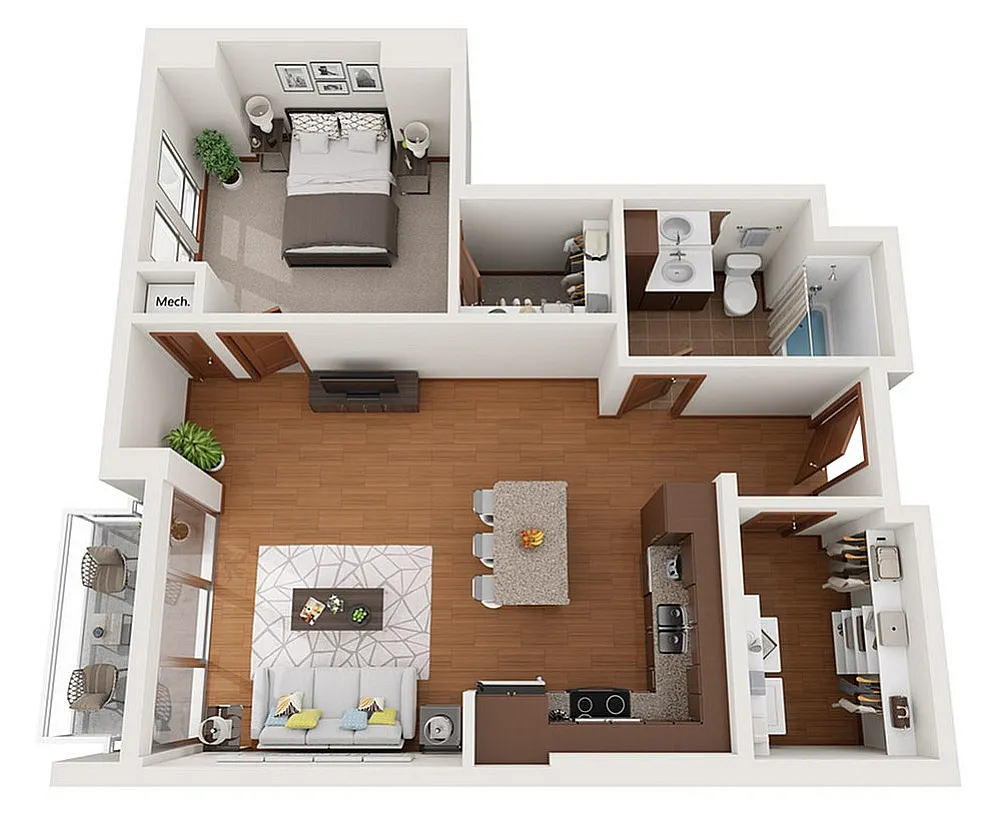 Floor plan J