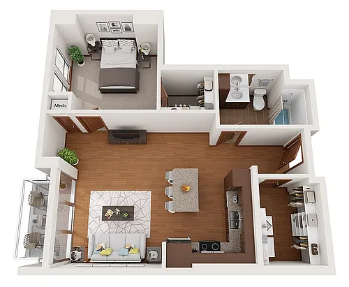 Floor plan J