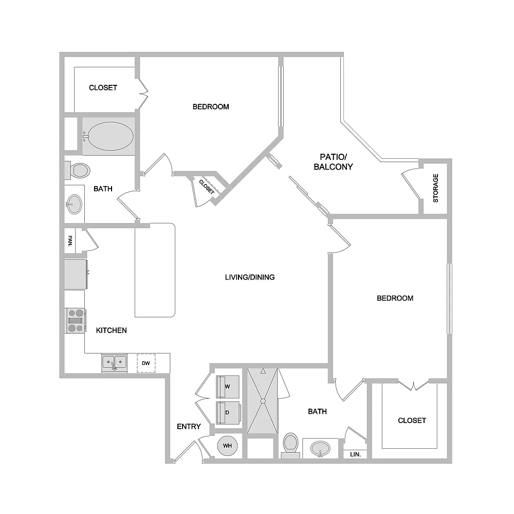 Floor plan B7