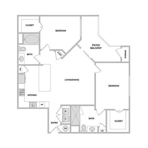 Floor plan B7