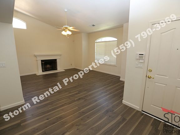 Entry area & family room