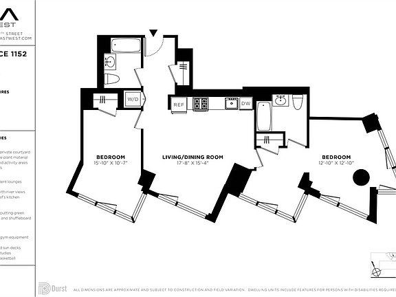 2nd image of 625 W 57th St APT 1152