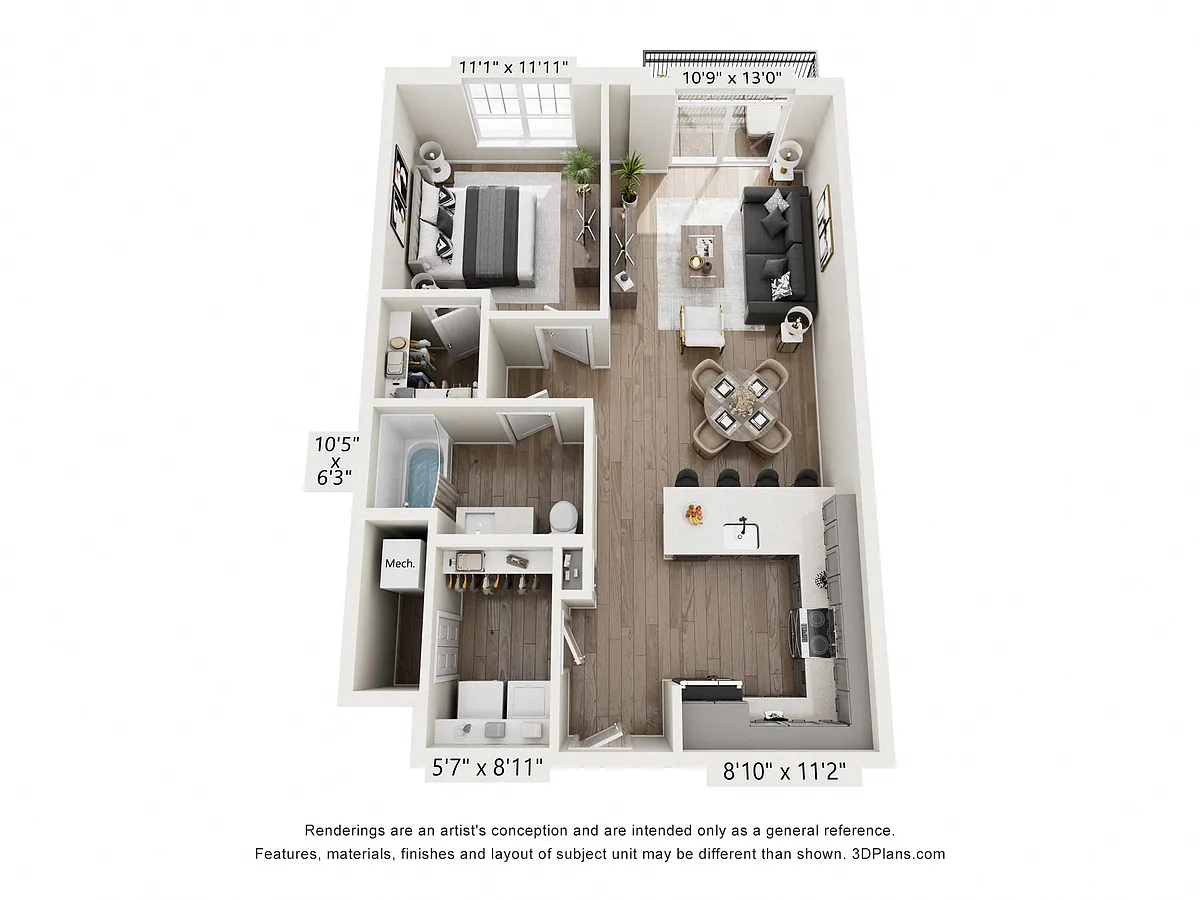 Floor plan Simon Style D