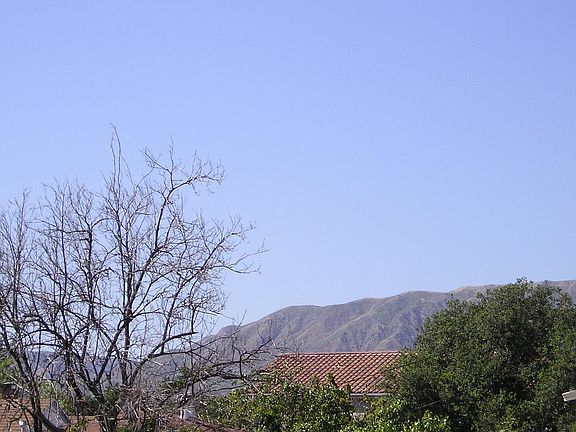 North view of mountains from backyard.. There is also a south view of the mountains.