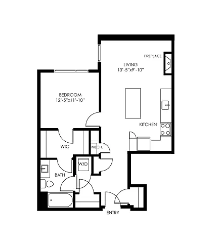 Floor plan A74