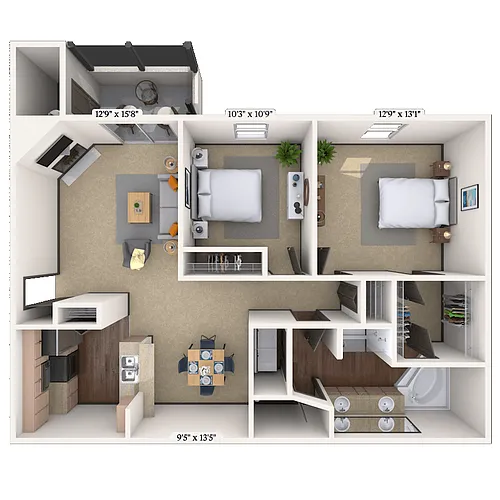 Floor plan Derby II