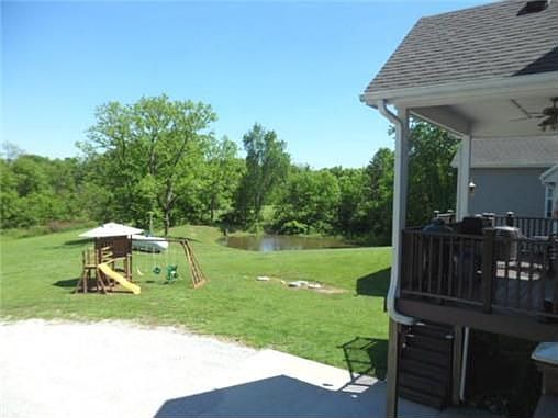 Back Yard overlooking pond