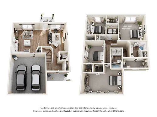 Floor plan Wilson Cottage