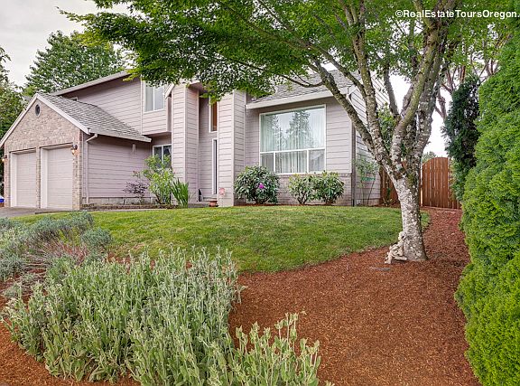 Beautiful front lawn