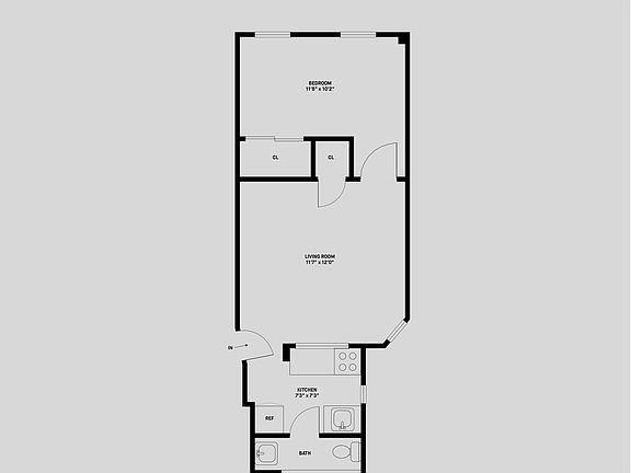 2nd image of 324 W 49th St APT 2RW