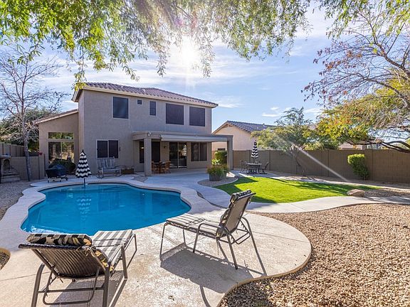 Large private yard
