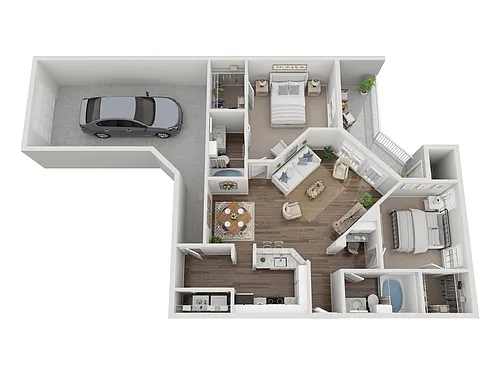 Floor plan B3G