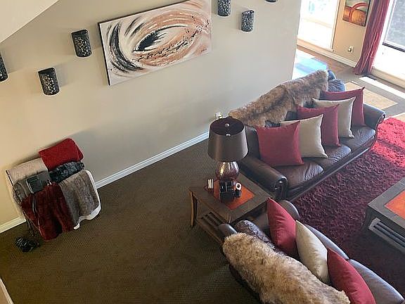 Living Room with Vault