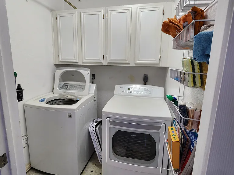 Laundry room downstairs