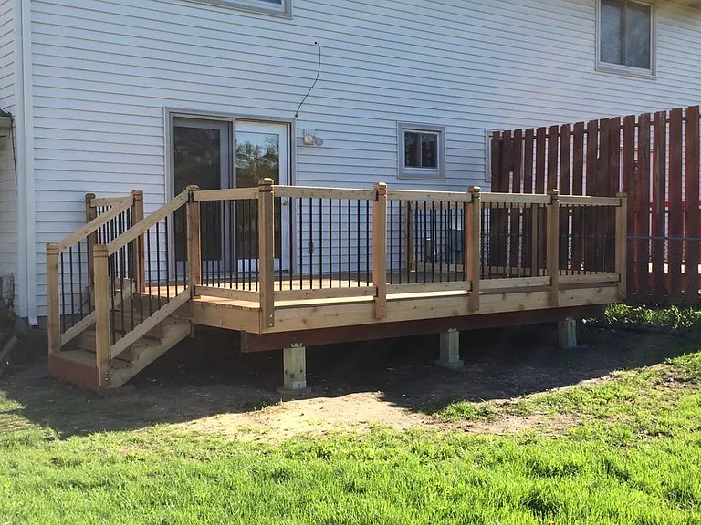 Newer, composite deck