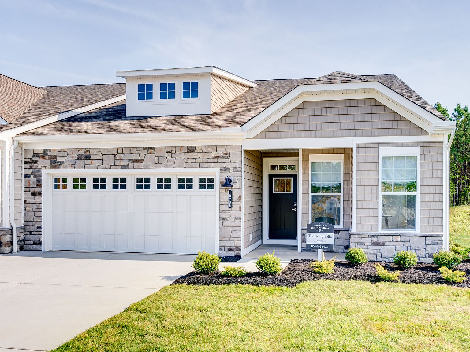 The Burroughs at Chickahominy Falls 55+ by StyleCraft Homes in Glen