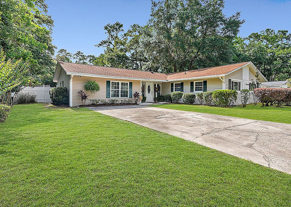Front view of the house
