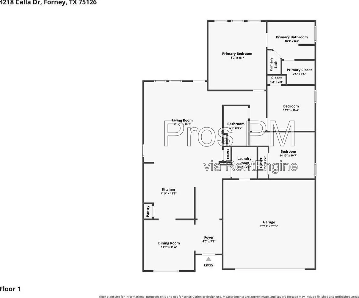 3 bed, 2.0 bath, 1662 sqft, $2,175 — Photo 2